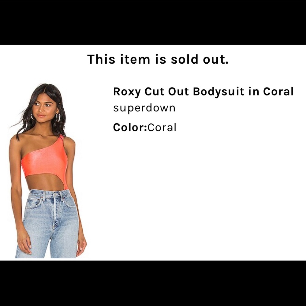 NWT Superdown Bodysuit